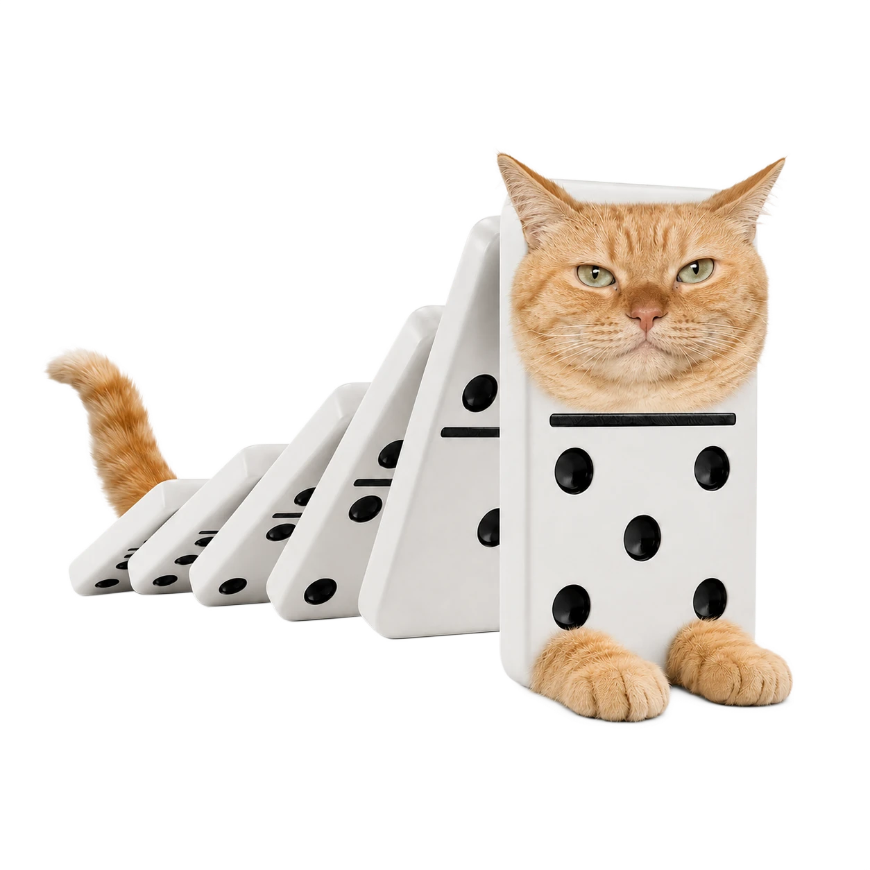 Domino Cat
